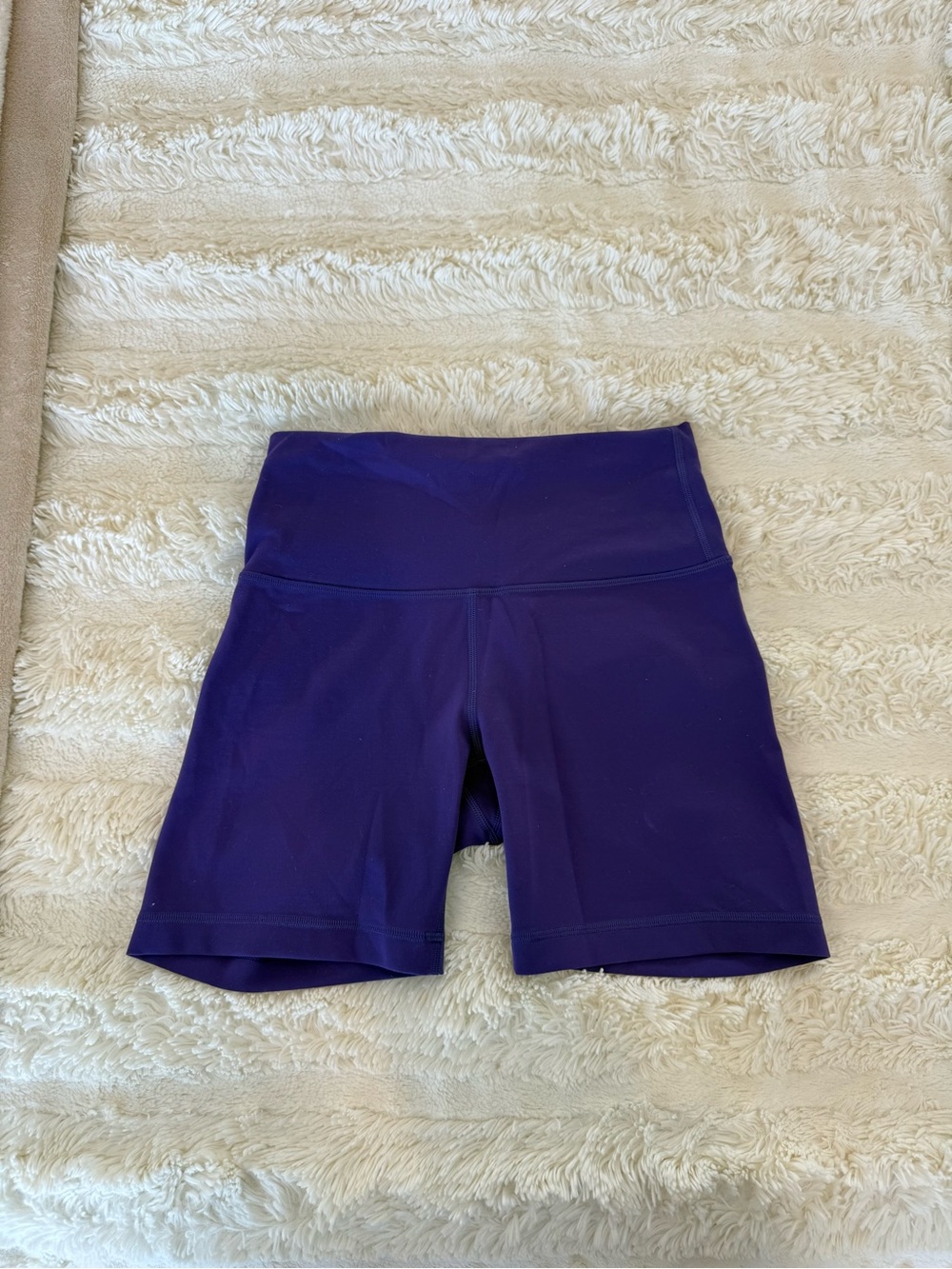 lululemon athletica Deep Purple High-Rise Biker Shorts